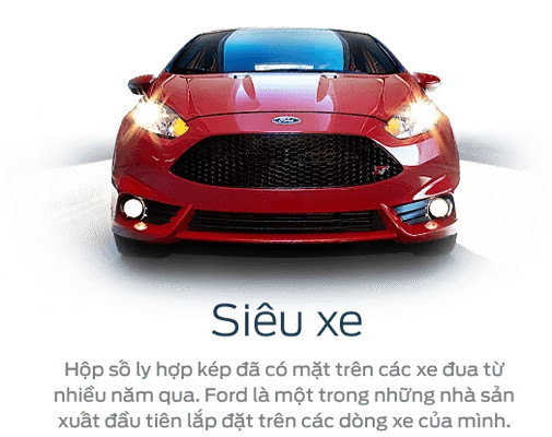 Cấu tạo ly hợp kép của hộp số PowerShift