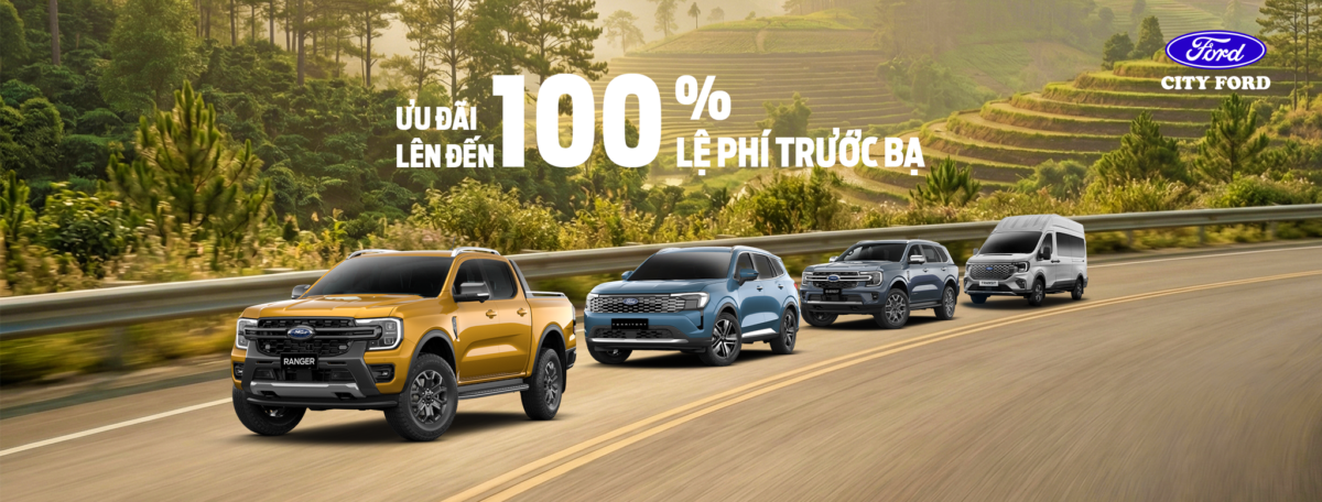 LỄ LỚN RỘN RÀNG, SẴN SÀNG VI VU CÙNG FORD